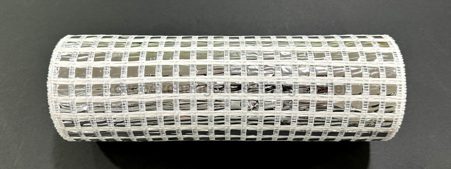 Slv Mtlc Wide Mtlc Mesh 10’’X10Y XB254110-51 Mesh