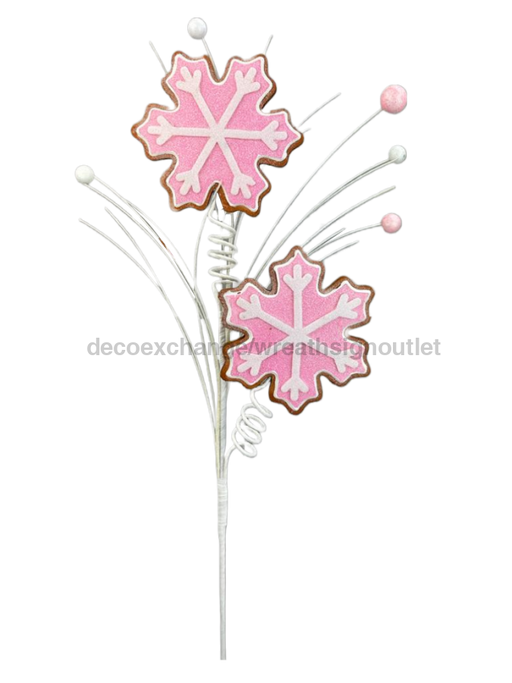 Snowflake Cookie Spray 2 Stems 28’ 85891Pk Pick