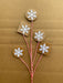 Snowflake Cookie Spray X 5 H31 84631BN - DecoExchange