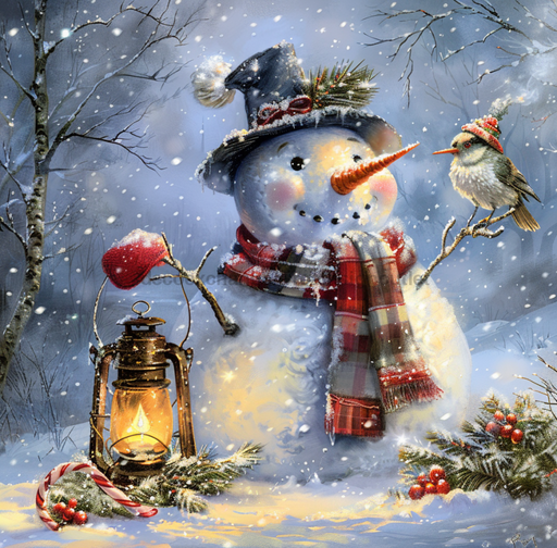 Snowman Sign, DCO-102580, Sign For Wreath, 10x10in Metal Sign