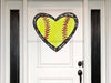 Softball Sign Sports Wood Sign Door Hanger Decoe-W-148 22