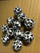 Spotted Black Bubble Gum Bead Premium Mix Bag Of 100 Dei-036 Tools