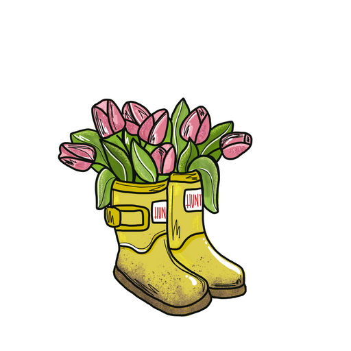 Spring Rubber Boots Door Hanger Mj-W-00021 22’ Wood