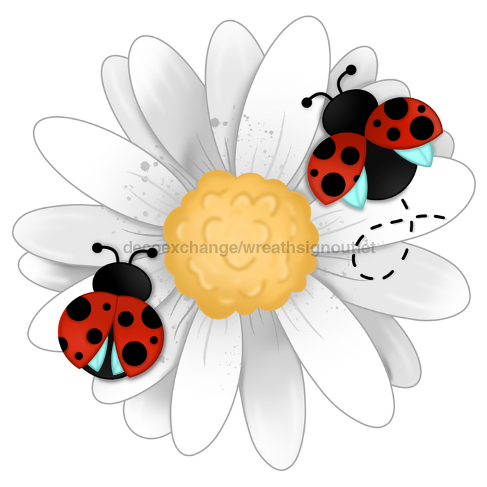 Spring Sign Summer Daisy Wood Sign Cr-W-121-Dh 22 Door Hanger