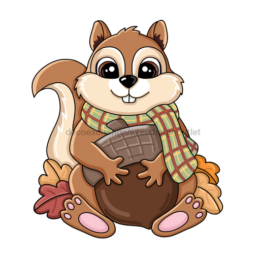 Squirrel Fall Door Hanger PCD W 187 DH 22’’ Door Hanger 22’’ Door Hanger