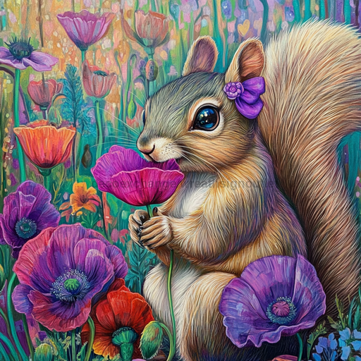 Squirrel Sign, Mask Sign, SHR-00008, Sign For Wreath, 10x10in Metal Sign