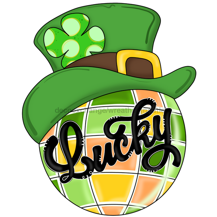 St Patricks Day Sign Disco Cr-W-162-Dh 22’ Door Hanger
