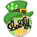 St Patricks Day Sign Disco Cr-W-162-Dh 22’ Door Hanger