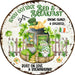 St Patricks Day Sign Rustic Decoe-4783 10 Metal Round