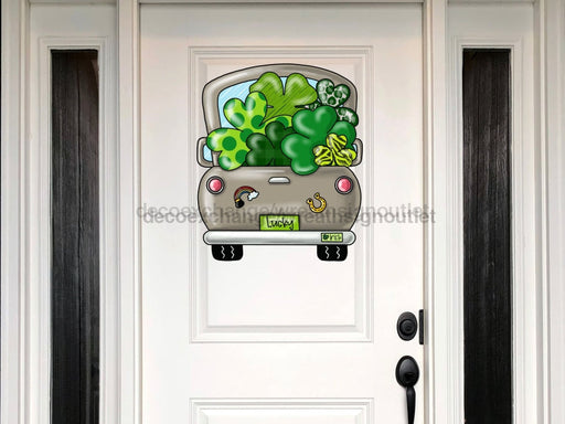 St Patricks Day Sign Truck Wood Sign Pcd-W-078 22 Door Hanger