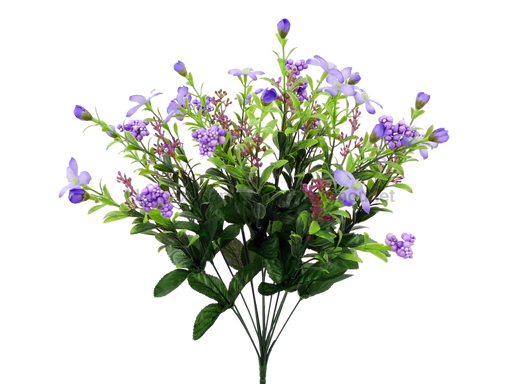 Star Flower Berry - 12 Stems 18’’ 35094Pu Pick
