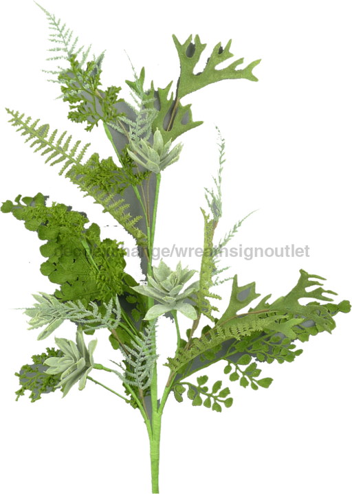 Succulent Lvs Spray 62270Sp28 Greenery