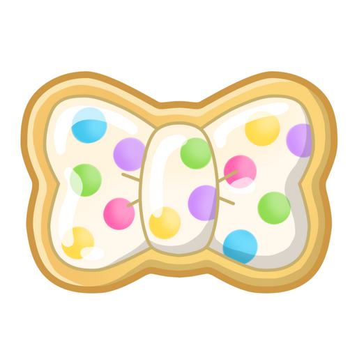 Sugar Cookie Door Hanger Bow Decoe-W-903745-Dh 22’ Wood