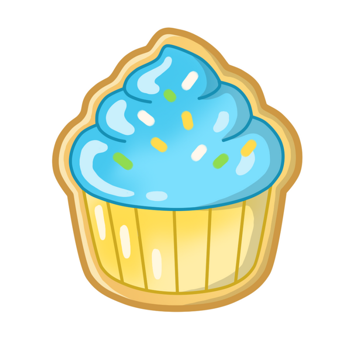 Sugar Cookie Door Hanger Cupcake Decoe-W-903752-Dh 22’ Wood