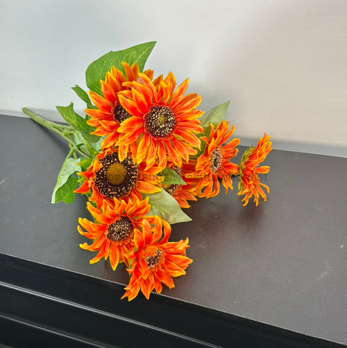 Sunflower Bush X9 Orange 12032 Greenery