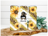 Sunflower Mom Tumbler 20 oz Skinny Tumbler DECOETUMBLER-149 - DecoExchange