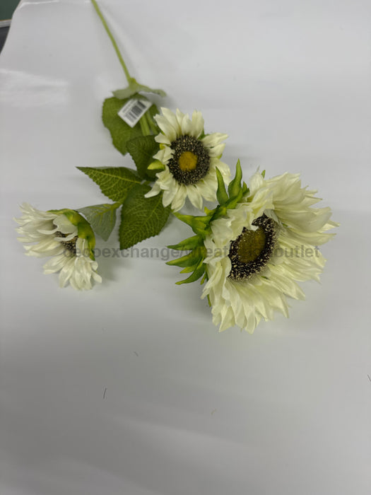 Sunflower X 3 Cream 12343 Greenery