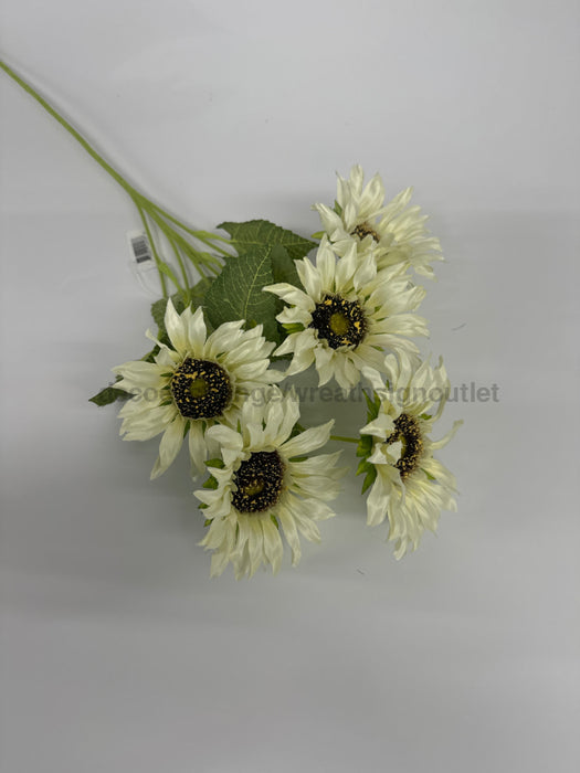 Sunflower X 5 Cream 12403 Greenery