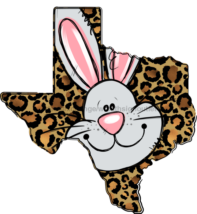 Texas Easter Sign Wood Sign Door Hanger Decoe-W-477 22