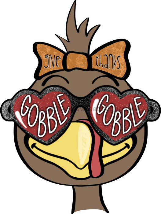 Thanksgiving Sign Turkey Door Hanger Wood Sign Decoe-W-156 22