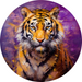 Tiger Wall Art, MB-00004, Sign For Wreath, 10" Metal Sign