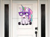 Unicorn Sign Wood Sign Door Hanger Decoe-W-342 22