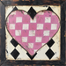 Valentine Sign Heart Dco-02155 For Wreath 10X10’’ Metal