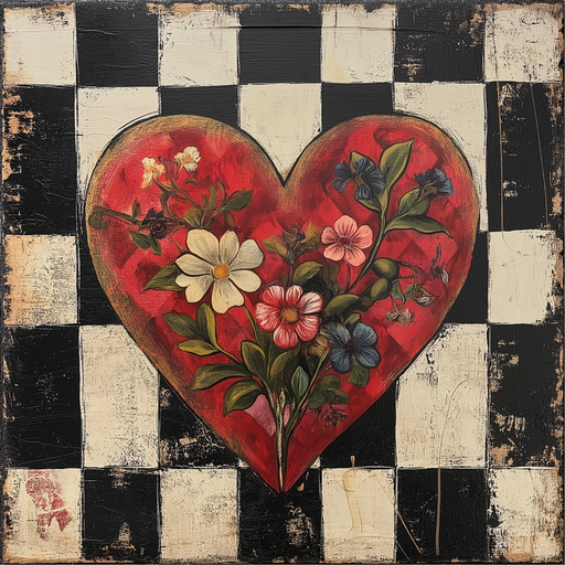 Valentine Sign Heart Dco-02161 For Wreath 10X10’’ Metal