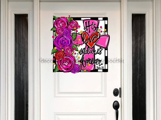 Valentine Sign Love Valentines Day Wood Sign Door Hanger Decoe-W-289 22