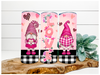 Valentine Tumbler, Gnome Tumbler 20 oz Skinny Tumbler DECOETUMBLER-143 - DecoExchange
