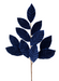 Velvet Magnolia Leaf Spray 25’’ 85361NVBL Pick