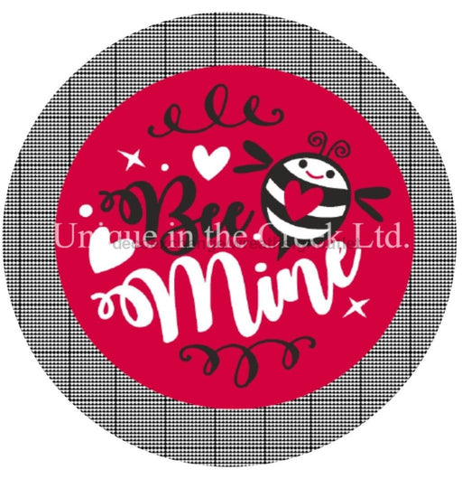 Vinyl Decal | Bee Mine | Bees | Valentine's Day - Unique in the Creek LTD