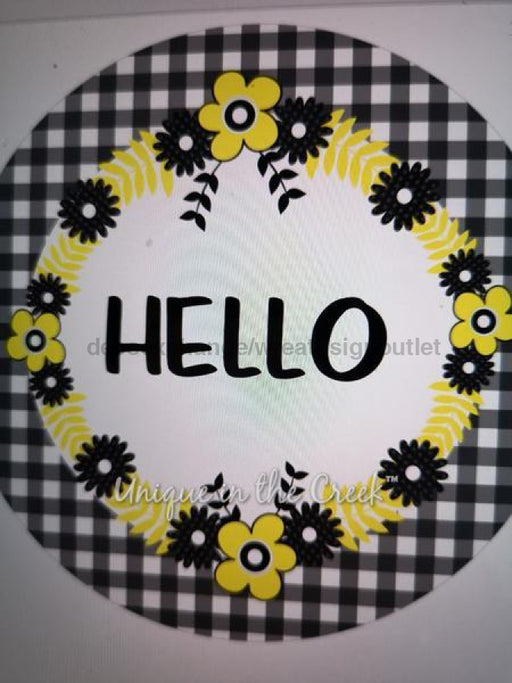 VINYL DECAL | BEES | HELLO| SPRING - Unique in the Creek LTD