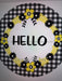 VINYL DECAL | BEES | HELLO| SPRING - Unique in the Creek LTD
