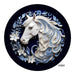 VINYL DECAL | BLUE/WHITE HORSE | 3D - Unique in the Creek LTD