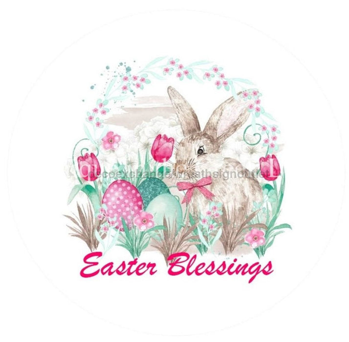Vinyl Decal | Bunnies | Blessings | Easter - Unique in the Creek LTD