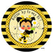 VINYL DECAL | BUZZIN BY TO SAY HI | BEES | SPRING | SUMMER - Unique in the Creek LTD