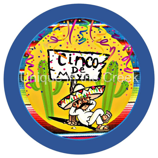 VINYL DECAL | CINCO DE MAYO | CACTUS - Unique in the Creek LTD