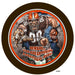 Vinyl Decal | CLE Football | BROWN/ORANGE | Beware...you are entering a football zone | Sports - Unique in the Creek LTD