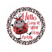 VINYL DECAL | COME IN STAY AWHILE | LADYBUG | DAISY | | HELLO | WELCOME | EVERYDAY - Unique in the Creek LTD