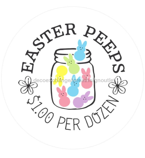 Vinyl Decal | Easter Treats | Bunnies | Peeps | Easter - Unique in the Creek LTD