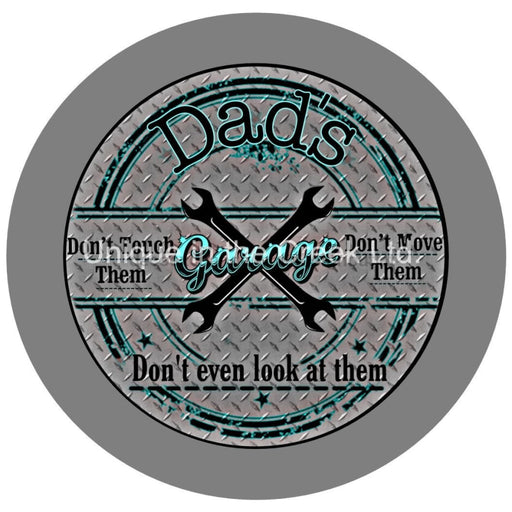 VINYL DECAL | FATHER'S DAY | DAD'S GARAGE | DADS - Unique in the Creek LTD