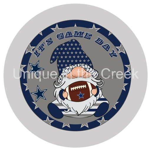 VINYL DECAL | GAME DAY | GNOME | FOOTBALL | SPORTS - Unique in the Creek LTD