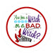Vinyl Decal | Good Witch | Bad Witch | Halloween | Autumn | Fall - Unique in the Creek LTD