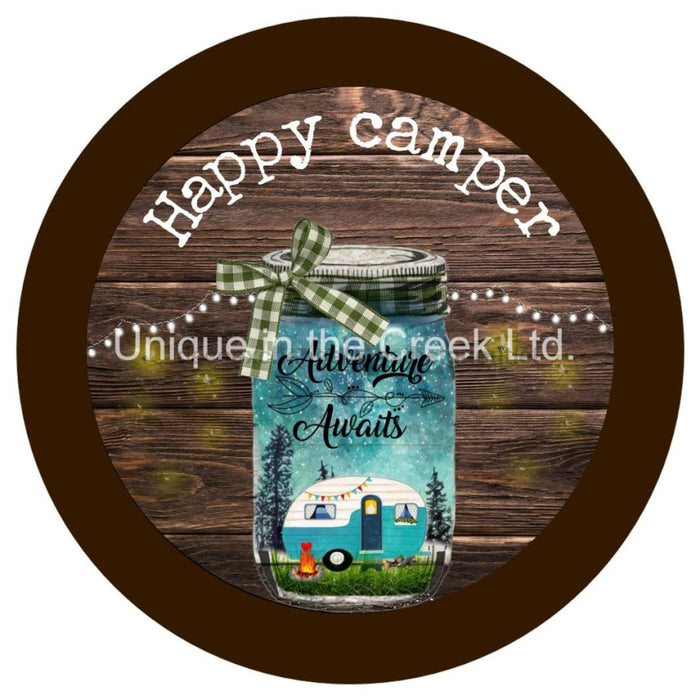 VINYL DECAL | HAPPY CAMPER | RV | EVERYDAY - Unique in the Creek LTD