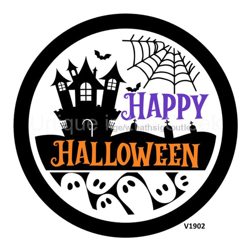 Vinyl Decal | HAPPY HALLOWEEN - Unique in the Creek LTD