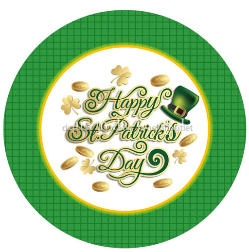 Vinyl Decal | Happy St Patrick's Day | St Patrick | Irish - Unique in the Creek LTD
