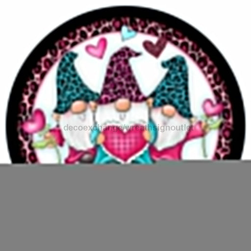 VINYL DECAL | HAPPY VALENTINE'S DAY | GNOMES & HEARTS | VALENTINE'S DAY - Unique in the Creek LTD