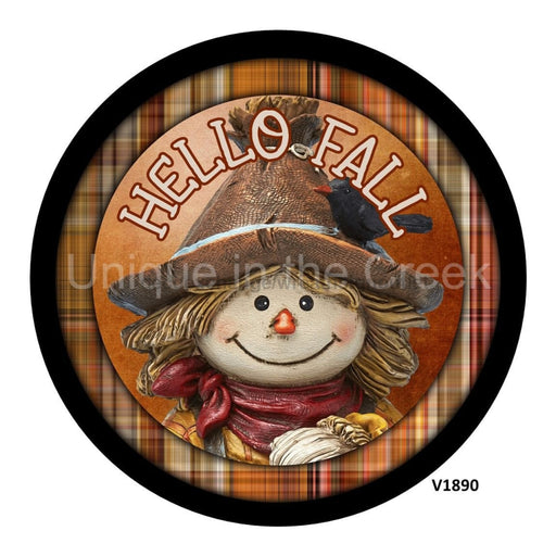 Vinyl Decal | HELLO FALL - Unique in the Creek LTD