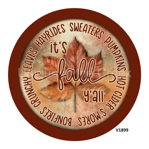 Vinyl Decal | IT'S FALL Y'ALL - Unique in the Creek LTD